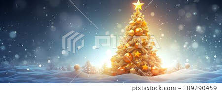 Cristmas Tree background image 109290459