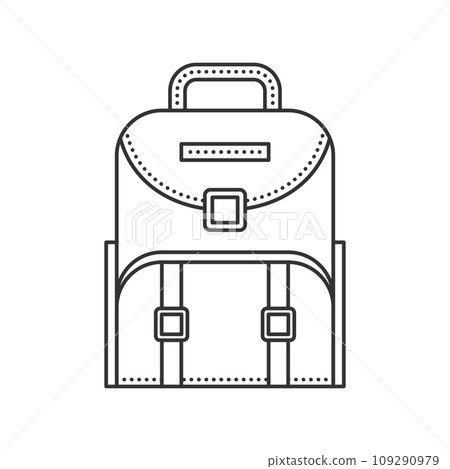 Backpack vector icon 109290979