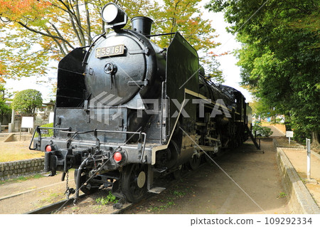 Autumn C59 steam locomotive (Hiroshima City, Hiroshima Prefecture, Japan) 109292334