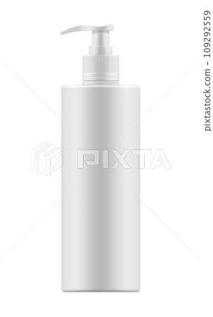 Mock-up of bottle with dispenser. 109292559