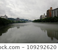 Hijiyama, Minami Ward, Hiroshima City, Hiroshima Prefecture, Kyobashi River, Summer morning mist, View from Higashi Hiroshima Bridge 109292620