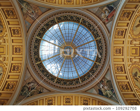 national museum prague ceiling 109292708