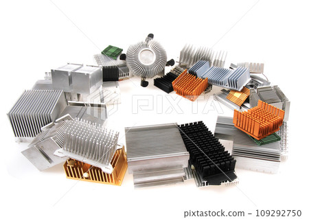 computer passive coolers background 109292750