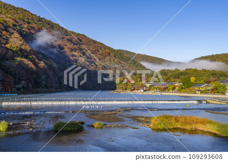 Togetsu bridge in the morning Togetsu bridge in the morning 109293608