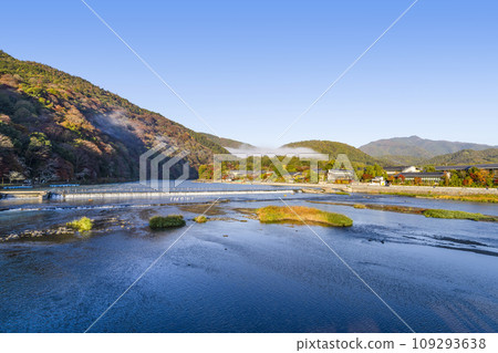Togetsu bridge in the morning Togetsu bridge in the morning 109293638