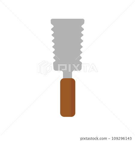 Carpentry tools/DIY vector icon illustration / saw 109296143