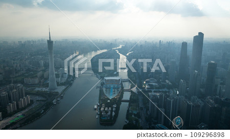 Aerial view of landscape in Guangzhou city, China Aerial view of landscape in Guangzhou city, China 109296898