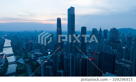 Aerial view of landscape in Guangzhou city, China Aerial view of landscape in Guangzhou city, China 109296915