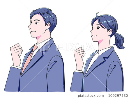 積極向上的新員工 積極向上的新員工 109297380