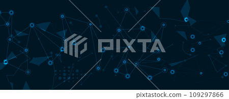 Abstract data background. Futuristic technology style. Elegant digital  background for business cyber presentations. 109297866