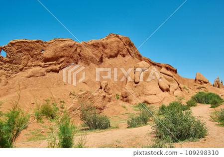 Fairy Tale Canyon, Kyrgyzstan.Central Asia Fairy Tale Canyon, Kyrgyzstan.Central Asia 109298310