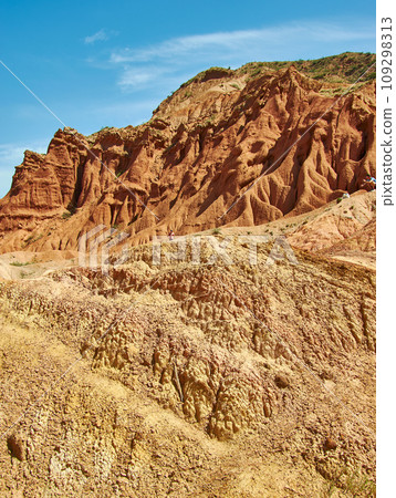 Fairy Tale Canyon, Kyrgyzstan.Central Asia Fairy Tale Canyon, Kyrgyzstan.Central Asia 109298313
