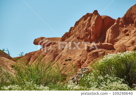 Fairy Tale Canyon. Kyrgyzstan.Central Asia 109298640