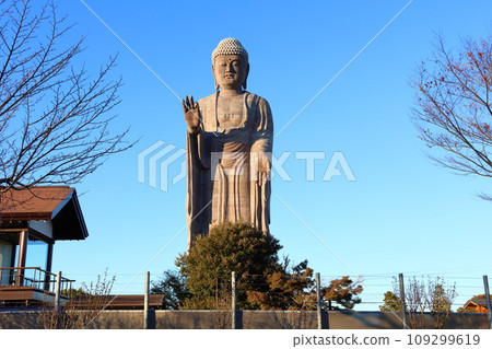 牛久大佛銅立佛像,總高120米,茨城縣牛久市久野町,淨土真宗東本願寺校本部東本願寺 牛久大佛銅立佛像,總高120米,茨城縣牛久市久野町,淨土真宗東本願寺校本部東本願寺 109299619