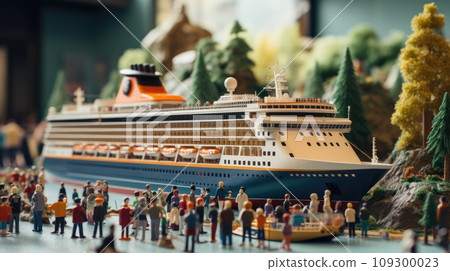 people traveling on a cruise ship 109300023
