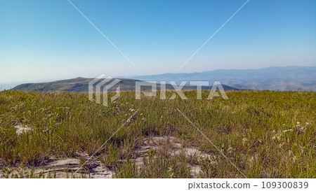 rocky lush landscape of Ibitipoca State park in Minas Gerais, Brazil 109300839