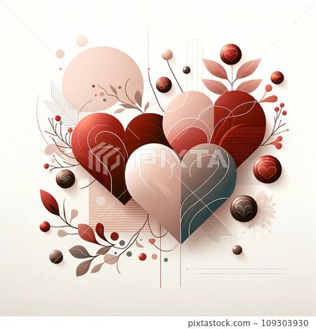 modern heart - Stock Illustration [109303930] - PIXTA