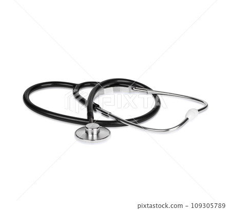 Stethoscope isolation on white background 109305789