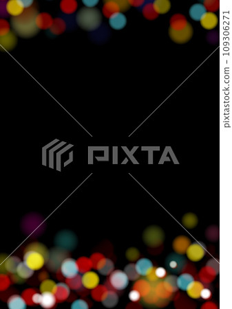 Ball bokeh background vertical ~ black 01 Ball bokeh background vertical ~ black 01 109306271