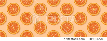 A slice of orange. 109306589