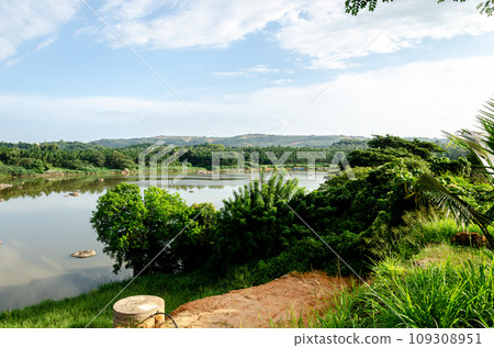 Netravati River at Thumbe in Mangalore, India 109308951