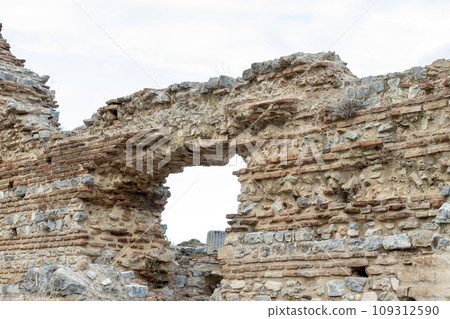 Elements of ancient architecture and ruins of Ephesus, Izmir. Elements of ancient architecture and ruins of Ephesus, Izmir. 109312590