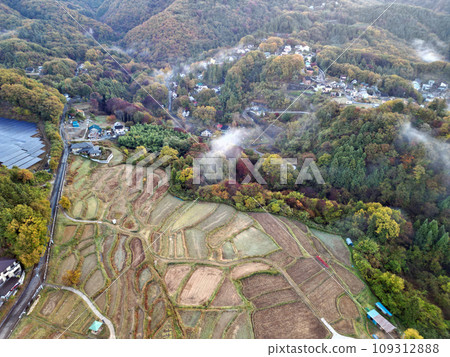 Rice terraces and the sea of clouds 109312888