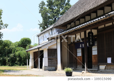 Scenery of relocated retro old folk houses Scenery of relocated retro old folk houses 109315090