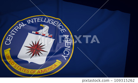 The  CIA or Central Intelligence Agency is the principal foreign intelligence agency of the United States government image 3d rendering 109315262