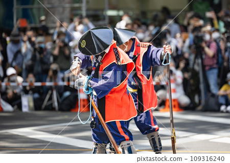 Sendai Aoba Festival Date Traditional Matchlock Demonstration Ceremony Muzzle Loading Matchlock Powder Insertion Sendai Aoba Festival Date Traditional Matchlock Demonstration Ceremony Muzzle Loading Matchlock Powder Insertion 109316240