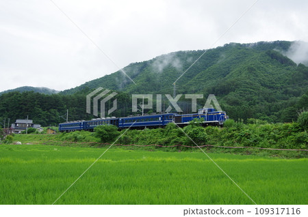 Noiwa Railway Aizu Kogen near Ozeguchi DL Taiki Aizuwakamatsu trial run Noiwa Railway Aizu Kogen near Ozeguchi DL Taiki Aizuwakamatsu trial run 109317116