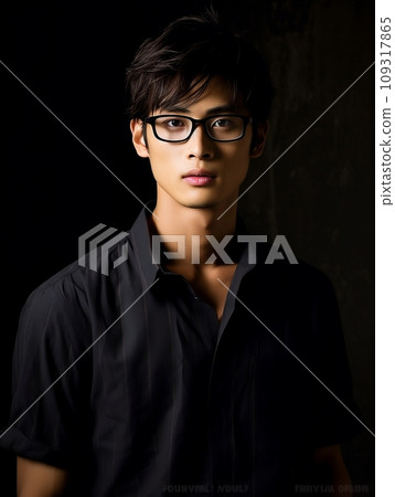Handsome Japanese generated by AI 109317865