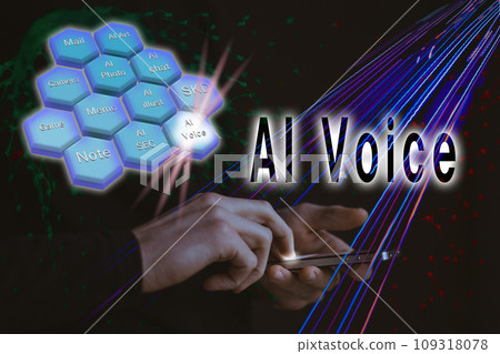 智慧型手機AI應用程式操作選擇AI VOICE 智慧型手機AI應用程式操作選擇AI VOICE 109318078