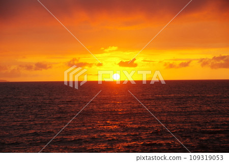 淡島附近的日本海日落 淡島附近的日本海日落 109319053