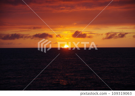 淡島附近的日本海日落 淡島附近的日本海日落 109319063