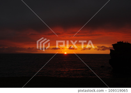 淡島附近的日本海日落 109319065