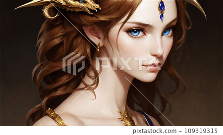 Dragon fairy AI image 109319315