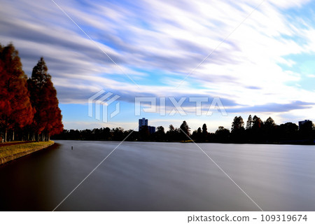 深秋水元公園風景,長時攝影 深秋水元公園風景,長時攝影 109319674