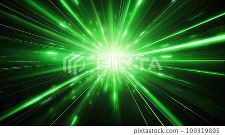 Futuristic green neon background Futuristic green neon background 109319895