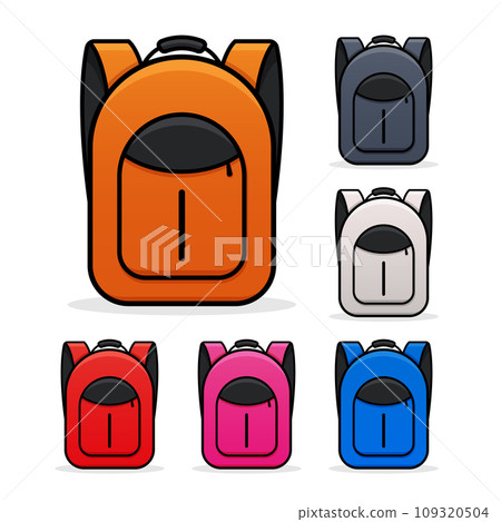 cartoon backpack or school bag 109320504