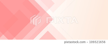 Vector image of a gradient color background with randomly arranged bright pink geometric patterns 109321656