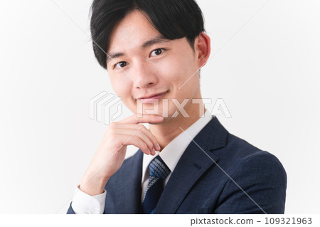 Young man wearing a business suit Business image Young man wearing a business suit Business image 109321963