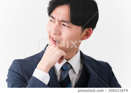 Young man wearing a business suit Business image Young man wearing a business suit Business image 109321974