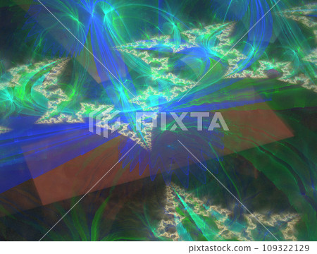 Imaginatory fractal abstract background Image 109322129