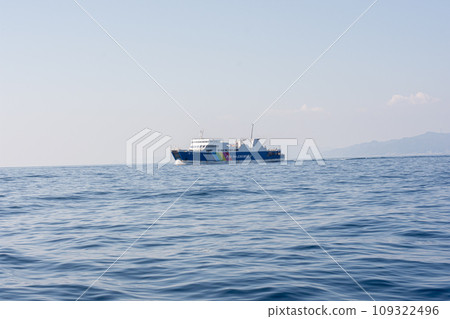 Suruga Bay Ferry seen from the sea Suruga Bay Ferry seen from the sea 109322496