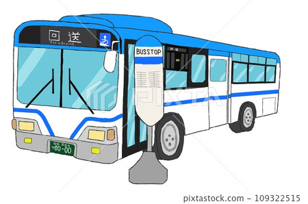 巴士插圖 109322515