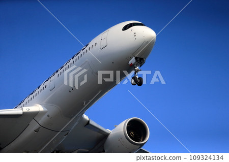 Takeoff and landing of an airliner Takeoff and landing of an airliner 109324134