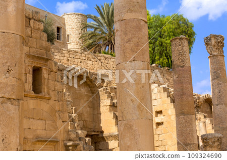 Jerash, Jordan Cardo maximus, Gerasa of Antiquity Jerash, Jordan Cardo maximus, Gerasa of Antiquity 109324690