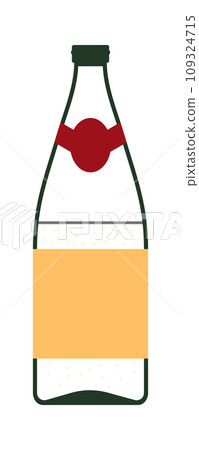 Champagne Bottle Icon 109324715