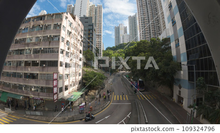 Residential building area at Sai Wan Ho. City, district Oct 23 2023 Residential building area at Sai Wan Ho. City, district Oct 23 2023 109324796